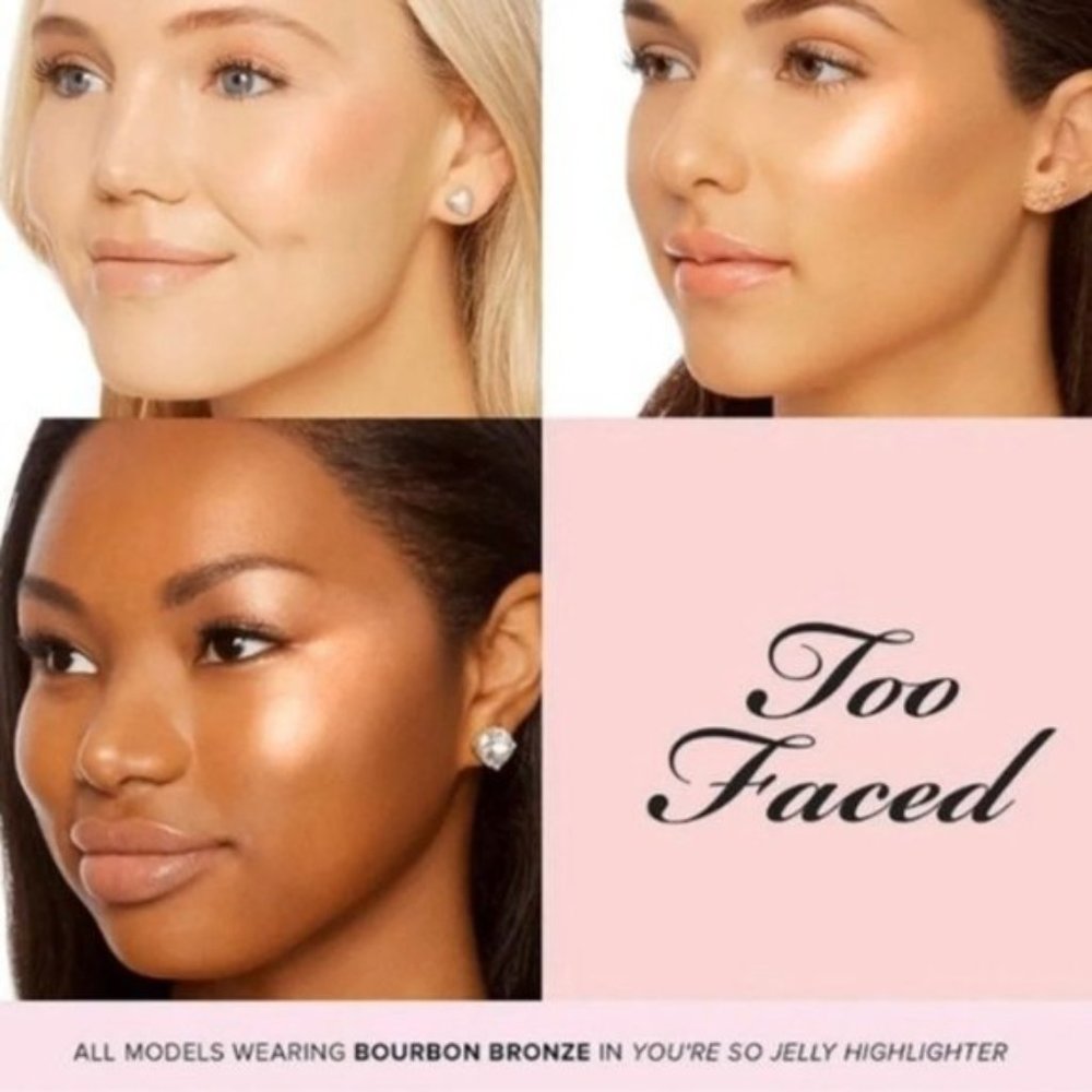 Too Faced Your So Jelly Highlighter in Bourbon Bronze NWT Full Size